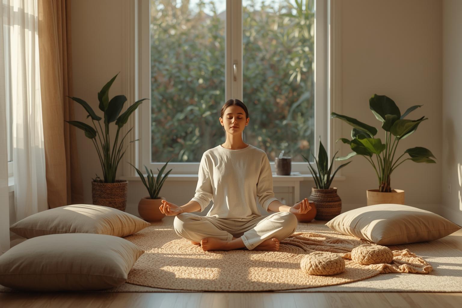 Atemtechniken, Progressive Muskelentspannung und geführte Meditationen
